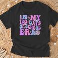 In My 120 Days Of School Era Retro Disco 120Th Day Of School T-Shirt Gifts for Old Men