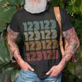123123 123123 New Year's Eve 2023 Happy Years Day 2024 T-Shirt Gifts for Old Men