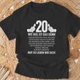 20Th Birthday Nager 20 Years Wie Geil Ist Das Denn T-Shirt Geschenke für alte Männer