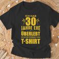 30 Jahreerheiratet Slogan T-Shirt Geschenke für alte Männer