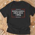 30Th Birthday Making America Great Since 1994 T-Shirt Gifts for Old Men