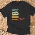 40Ème Anniversaire 40 Ans Rétro 1984 Le Millésime 1984 T-Shirt Cadeaux pour les vieillards