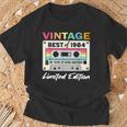 40Th Birthday Retro Cassette Best Of 1984 T-Shirt Gifts for Old Men
