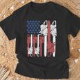 4Th Of July Arboris Tree Climber Dad Chainsaw T-Shirt Gifts for Old Men