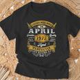 52 Year Old Born In April 1972 52Nd Birthday Women T-Shirt Gifts for Old Men