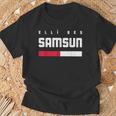 55 Samsun Turkey Ilkadim Atakum Bafra Çarsamba Türkiye T-Shirt Geschenke für alte Männer