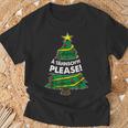 Ä Tännsch'n Please Lustiges Weihnachts T-Shirt Geschenke für alte Männer