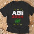 Abi Abitur Prüfung Abschluss Gymnasium 2024 Geschenk Idee T-Shirt Geschenke für alte Männer