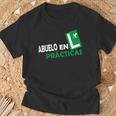 Abuelo En Prácticas Abuelos Primerizos Regalos Futuro Abuelo Camiseta Camiseta unisex Regalos para ancianos