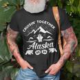 Alaska Cruise 2024 Family Summer Vacation Travel Matching T-Shirt Gifts for Old Men