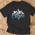 Allgäu Berge Wandern Klettern T-Shirt Geschenke für alte Männer