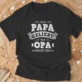 Als Papa Geliebt Als Opaergöttert Lieblingpapa T-Shirt Geschenke für alte Männer