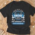 Andre Namensdag T-Shirt, Einzigartiges Andre Ding Design Geschenke für alte Männer