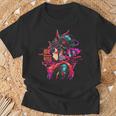 Anime Manga Cyberpunk Aesthetic Techwear Harajuku Punk T-Shirt Geschenke für alte Männer