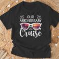 Our Anniversary Cruise Matching Cruise Ship Boat Vacation T-Shirt Gifts for Old Men