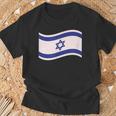 Apoye A Israel Con La Bandera Israelí Con La Estrella De David Camiseta unisex Regalos para ancianos
