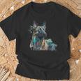 Aquarell Splash Dutchie Hollandse Herder Dutch Shepherd T-Shirt Geschenke für alte Männer