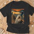 Artsy Scream For Hedgehog Lovers Artistic Hedgehog T-Shirt Gifts for Old Men