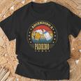 Ascendido A Padrino 2023 Anunciar Abuelos Primerizos Papa Camiseta unisex Regalos para ancianos