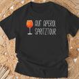 Auf Aperol Spritztour T-Shirt Geschenke für alte Männer