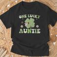Aunt Matching Family Retro T-Shirt Gifts for Old Men