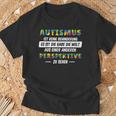 Autism Awareness Outfit Autist Zu Sein Ist Eine Gabe S T-Shirt Geschenke für alte Männer