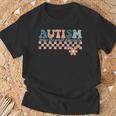 Autism Awareness Autism Seeing The World Differently T-Shirt Gifts for Old Men