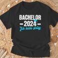 Bachelor 2024 Ich Habe Fertig Bachelor Passed T-Shirt Geschenke für alte Männer