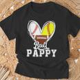 Ball Pappy Baseball Football Softball Pappy T-Shirt Gifts for Old Men
