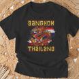 Bangkok Dragon Thai Food Thai Flag T-Shirt Geschenke für alte Männer