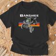 Banshee Quad Atv Atc Vintage Retro All Terrain Vehicle T-Shirt Gifts for Old Men