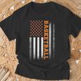 Basketball Usa Us Flag Basketball Boys T-Shirt Gifts for Old Men