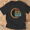 Beavercreek Ohio Oh Total Solar Eclipse Party 2024 Totality T-Shirt Gifts for Old Men
