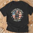 Belgian Malinois For Men Belgian Malinois Dog Dad T-Shirt Gifts for Old Men