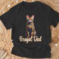 Bengal Katzen-Papa Cat Dad Daddy Father Haustiere Familie T-Shirt Geschenke für alte Männer