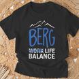 Berg Life Balance T-Shirt Geschenke für alte Männer