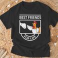 Best Friend Chicken T-Shirt Gifts for Old Men