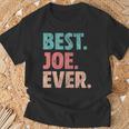 Best Joe Ever Name Vintage T-Shirt Gifts for Old Men
