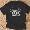 Bester Papa Der Welt German Language T-Shirt Geschenke für alte Männer