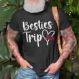 Besties Trip 2024 Best Friend Vacation Besties Travel T-Shirt Gifts for Old Men