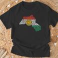 Her Biji Kurdistan Flag Kurde Country T-Shirt Geschenke für alte Männer