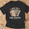 Bin Da Kann Losgehen Steirian Harmonica Squeeze T-Shirt Geschenke für alte Männer