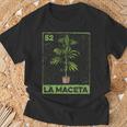 Bingo Spanish Cannabis Mexican Lottery La Maceta Themed T-Shirt Gifts for Old Men