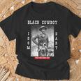 Black Cowboy Isom Dart African American Black Cowboy History T-Shirt Gifts for Old Men