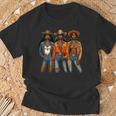 Black Cowgirl Melanin Western Rodeo Texas Black History T-Shirt Gifts for Old Men