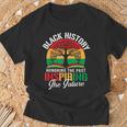 Black History Honoring The Past Inspiring The Future Teacher T-Shirt Gifts for Old Men