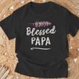 Blessed Papa Puerto Ricoatertagsgeschenk T-Shirt Geschenke für alte Männer