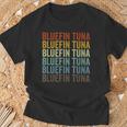 Bluefin Thunfisch Retro T-Shirt Geschenke für alte Männer