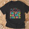 Sun Gifts, Lake Days Boat Waves Shirts