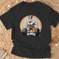Bodybuilder Easter Bunny Powerlifting In The Gym T-Shirt Gifts for Old Men